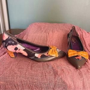 Unique pink bow shoes by Poetic License